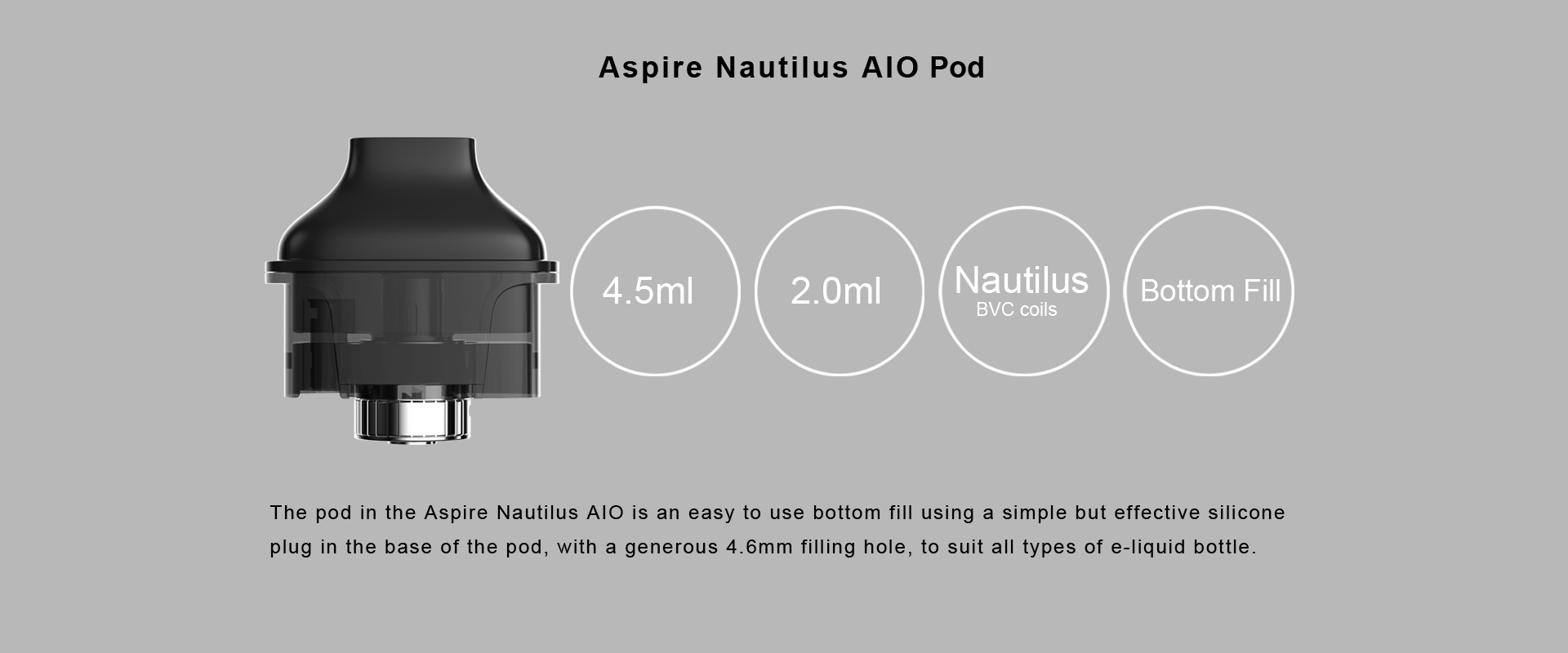 Nautilus AIO Pod 2ml By Aspire