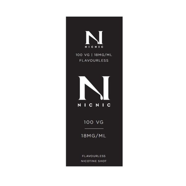 NicNic Nicotine Booster 10ml 100%VG 18mg