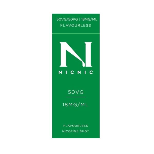 NicNic Nicotine Booster 10ml 50PG/50VG 18mg